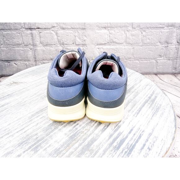 Ecco Golf Shoes Street Retro Blue Women 8 Spikeless Used No Box - Picture 13 of 13